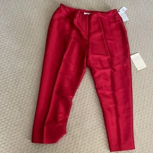 Silk red pants ❤️ Bloomingdales